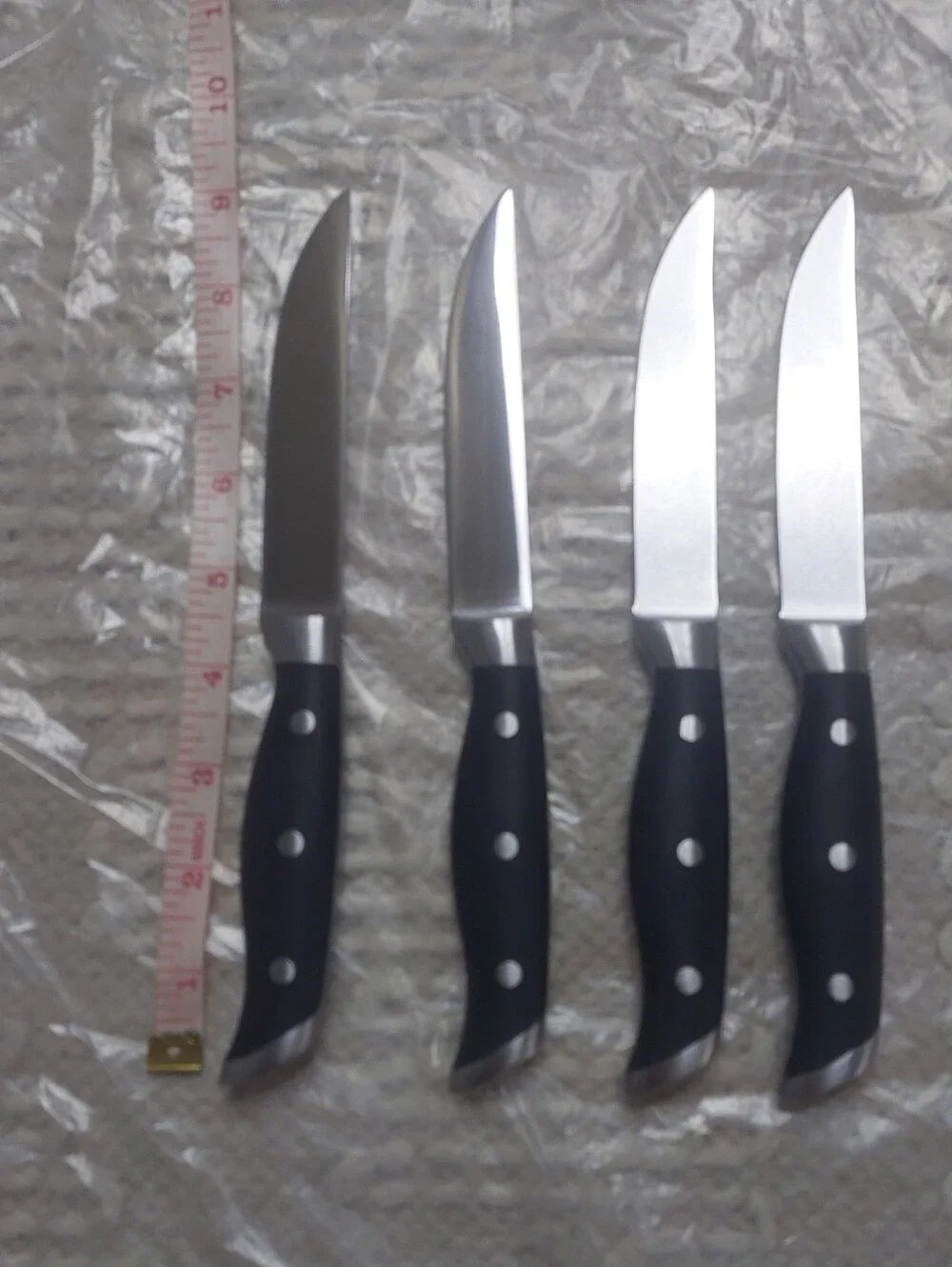 NEW! Quince- German Stainless Steel Steak Knife Set Of 4! (Z53)